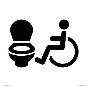 I069 Accessible Toilet LtR